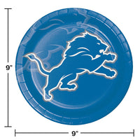 Detroit Lions Paper Plates (8/Pkg)