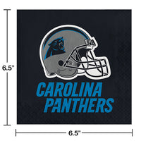 192ct Bulk Carolina Panthers Luncheon Napkins