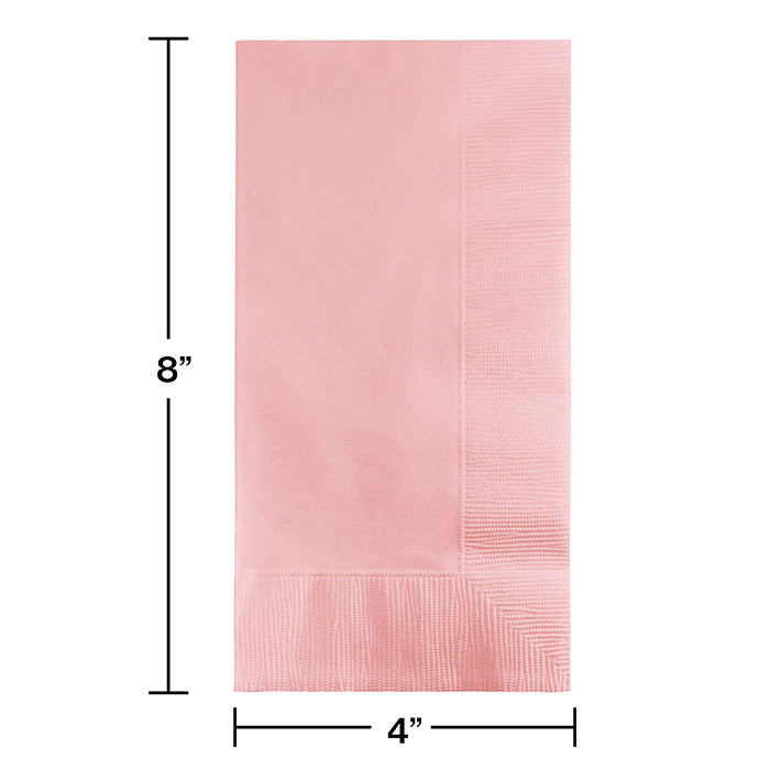 600 pc Bulk Classic Pink 2 Ply Dinner Napkins