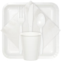 600ct Bulk White Bulk Plastic Spoons