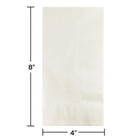 600ct Bulk White 2 Ply Dinner Napkins