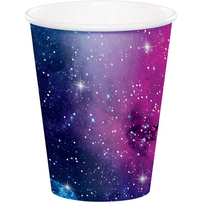 96 pc Bulk Galaxy Party 9 oz Cups