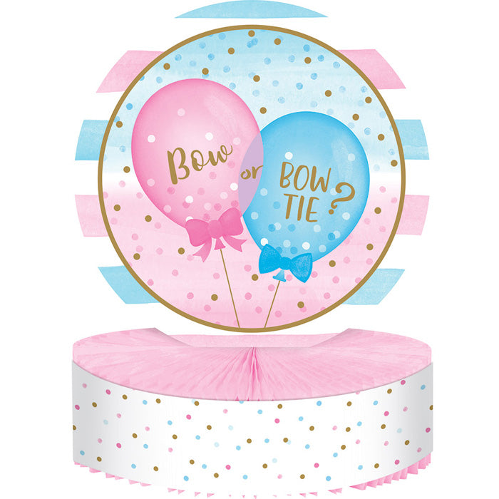 6 pc Bulk Gender Reveal Balloons Centerpieces