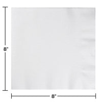 600 pc Bulk White Better than Linen Dinner Napkins Catering Pack