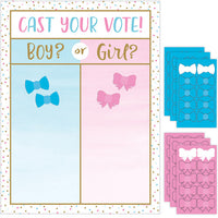 6 pc Bulk Gender Reveal Balloons Party Games