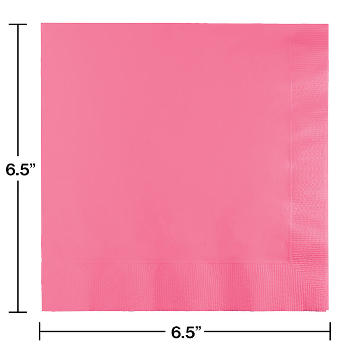 500ct Bulk Candy Pink Luncheon Napkins 3 ply