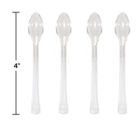144ct Bulk Clear TrendWare Mini Spoons