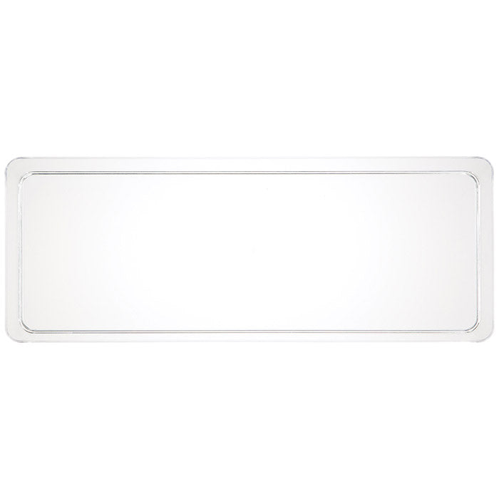 6ct Bulk Clear TrendWare Rectangular Tray