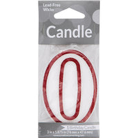 6ct Bulk #0 Candles