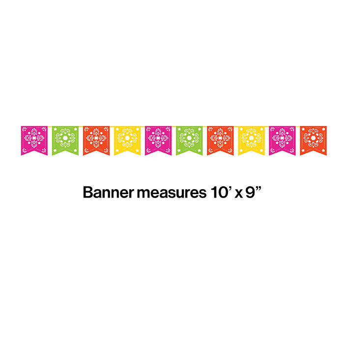 6ct Bulk Serape Papel Picado Banners