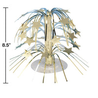 6ct Bulk Gold Foil Cascading Centerpieces