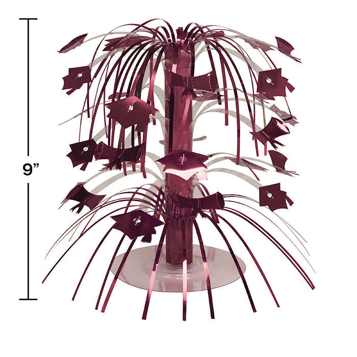 12ct Bulk Crimson Red Graduation Centerpiece