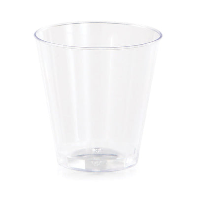 240 pc Bulk Clear 2 oz Plastic Shot Glasses