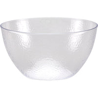 12 pc Bulk Clear Pebble 60 oz Plastic Bowls