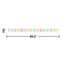 12ct Bulk Ice Cream Party Banners