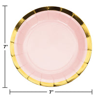 96ct Bulk Pastel Celebrations Assorted Dessert Plates