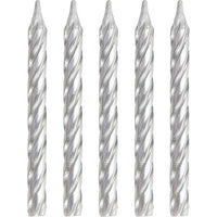 288 pc Bulk Silver Birthday Candles