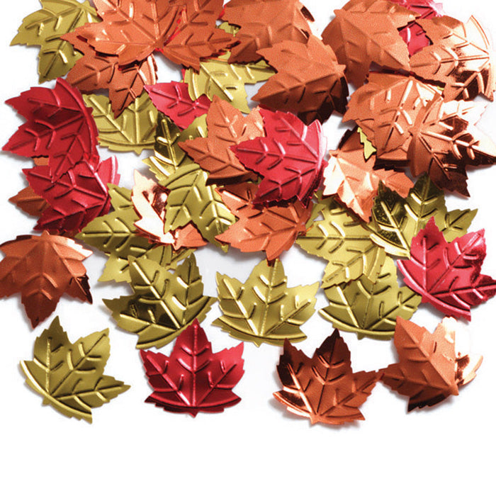 12 pc Bulk Maple Leaf Confetti