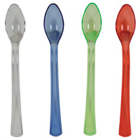 144 pc Bulk Assorted Translucent TrendWare Mini Spoons