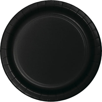 900 pc Bulk Black Velvet 8.75 inch Dinner Plates