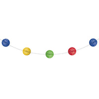 12 pc Bulk Multicolor Honeycomb Garland