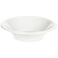 240 pc Bulk White 12 oz Plastic Bowls