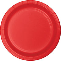 900 pc Bulk Classic Red 8.75 inch Dinner Plates