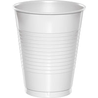 240 pc Bulk White 16 oz Plastic Cups