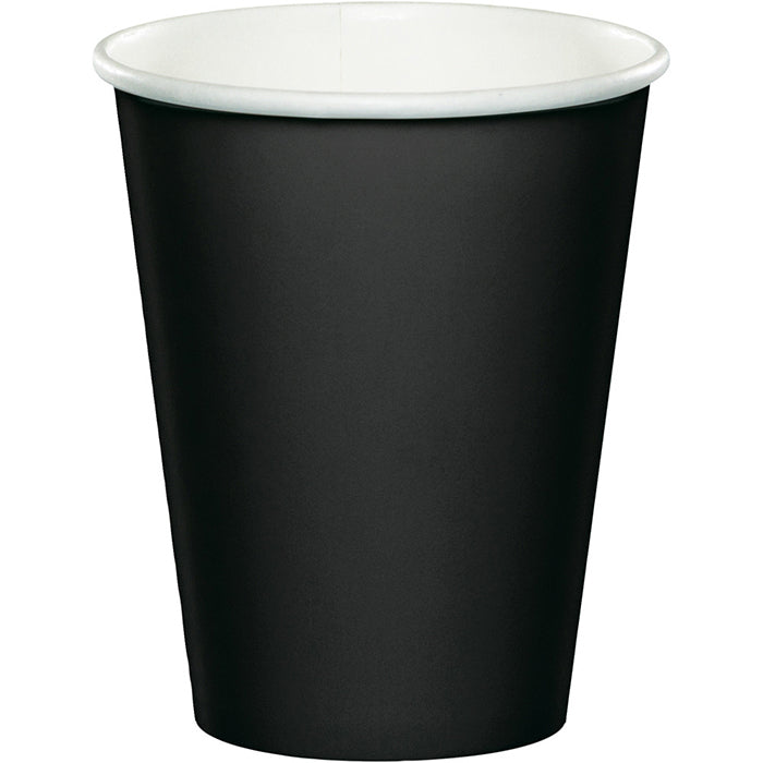 96 pc Bulk Black Velvet Value Friendly 9 oz Hot & Cold Cups