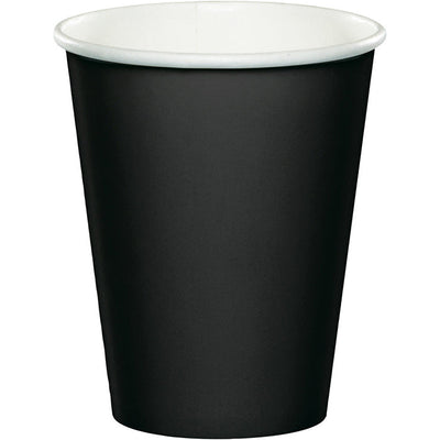96 pc Bulk Black Velvet Value Friendly 9 oz Hot & Cold Cups
