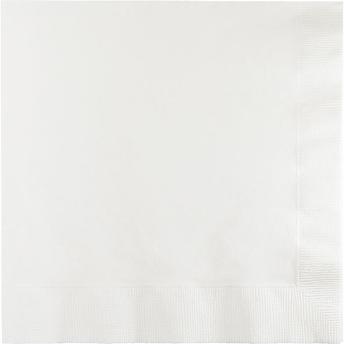 250 pc Bulk White Dinner Napkins 3 Ply