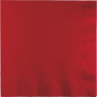 600 pc Bulk Classic Red 2 Ply Luncheon Napkins