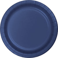 240 pc Bulk Navy Sturdy Style 8.75 inch 8.75 inch Dinner Plates