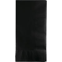 600 pc Bulk Black Velvet 2 Ply Dinner Napkins