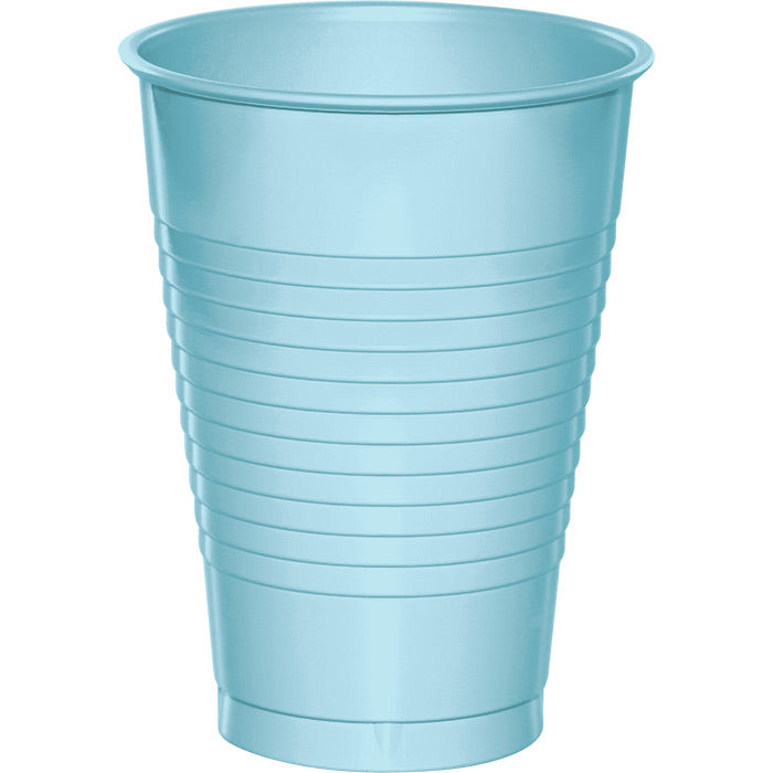 240 pc Bulk Pastel Blue 12 oz Plastic Cups
