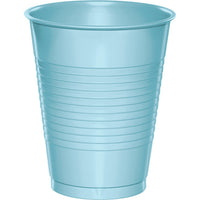 240 pc Bulk Pastel Blue 16 oz Plastic Cups
