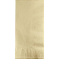 600 pc Bulk Ivory 2 Ply Dinner Napkins