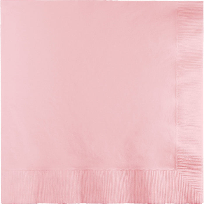 250 pc Bulk Classic Pink Dinner Napkins 3 Ply