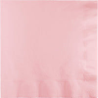 250 pc Bulk Classic Pink Dinner Napkins 3 Ply