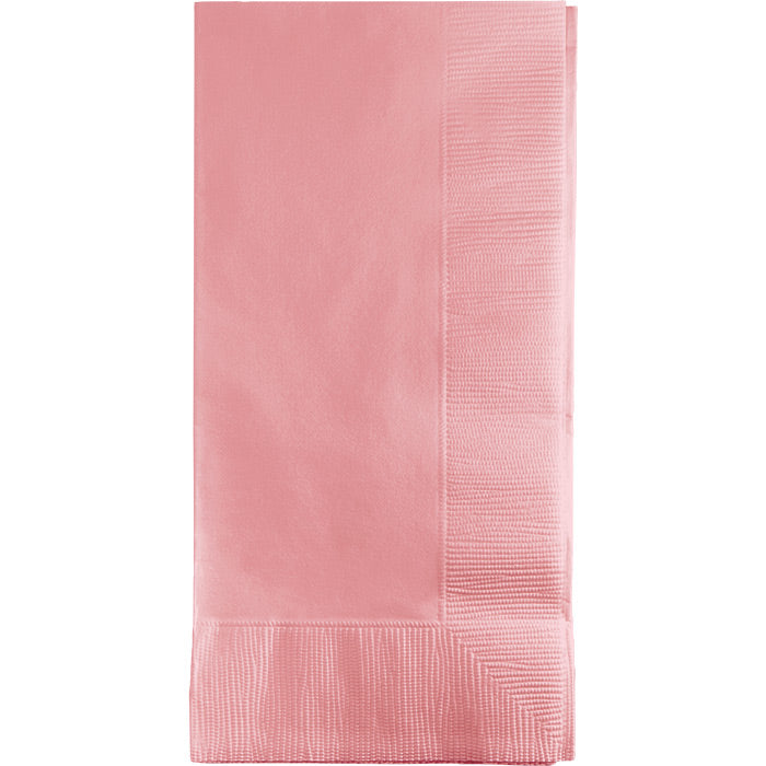 600 pc Bulk Classic Pink 2 Ply Dinner Napkins
