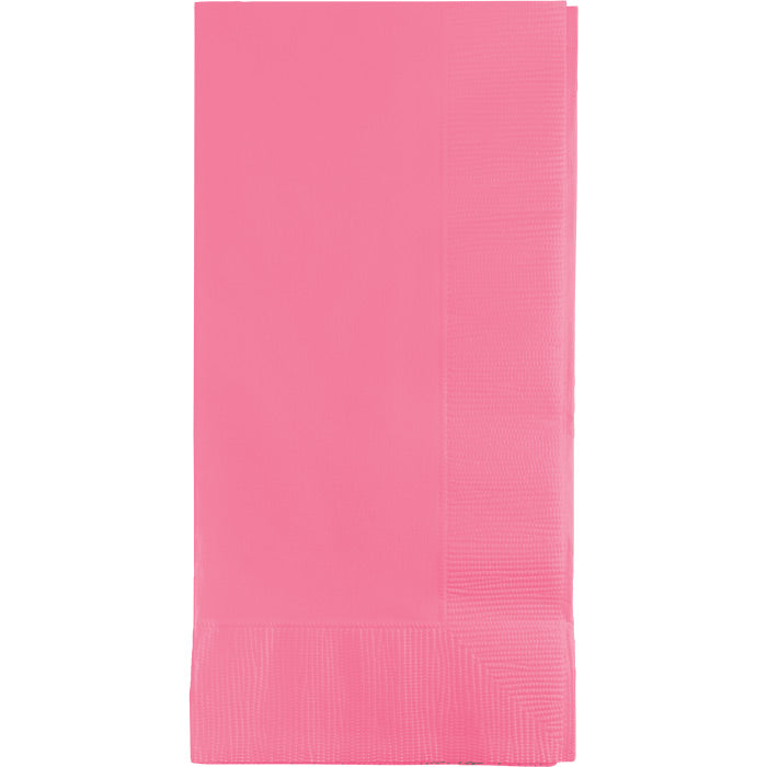 600 pc Bulk Candy Pink 2 Ply Dinner Napkins