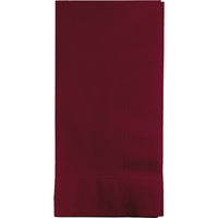 600 pc Bulk Burgundy 2 Ply Dinner Napkins