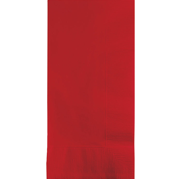 600 pc Bulk Classic Red 2 Ply Dinner Napkins