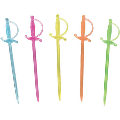 432 pc Bulk Multicolored Sword Picks