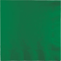 250 pc Bulk Emerald Green Dinner Napkins 3 Ply