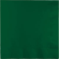 250 pc Bulk Hunter Green Dinner Napkins 3 Ply