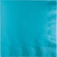 250 pc Bulk Bermuda Blue Dinner Napkins 3 Ply