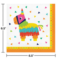 192ct Bulk Fiesta Fun Luncheon Napkins