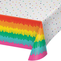 6 pc Bulk Fiesta Fun Plastic Table Covers