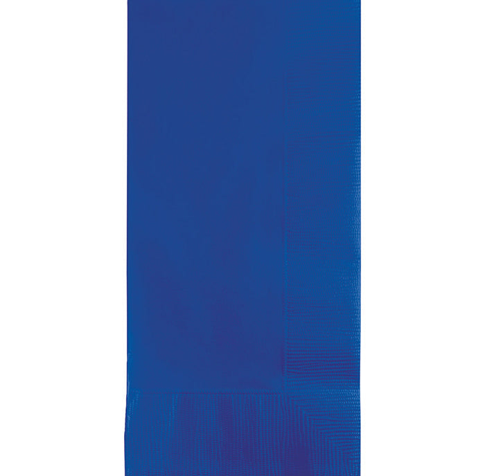 600 pc Bulk Cobalt Blue 2 Ply Dinner Napkins